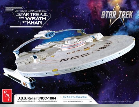 AMT 1:537 Star Trek II The Wrath of Khan-USS Reliant
