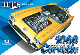 MPC 1:25 1960 Chevy Corvette 7 in 1