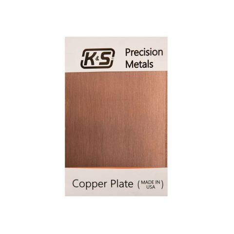 KS Metals Copper Etching Plate 050X12X18*K