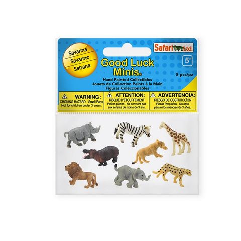 Safari Ltd Savanna Gl Minis Funpack