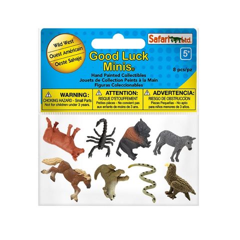 Safari Ltd Wild West Gl Minis Funpack