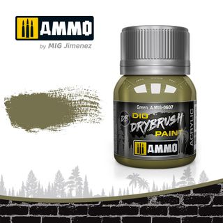 Ammo Drybrush Green 40ml