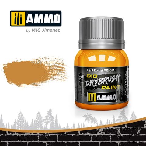 Ammo Drybrush Light Rust 40ml