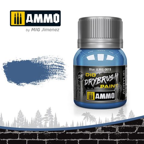 Ammo Drybrush Blue 40ml