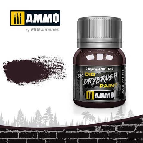 Ammo Drybrush Chipping 40ml