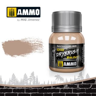 Ammo Drybrush Dark Sand 40ml