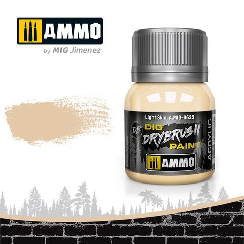 Ammo Drybrush Light Skin 40ml