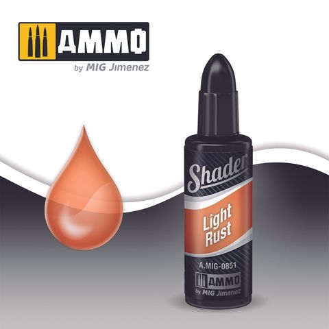 Ammo Shader Light Rust 10ml