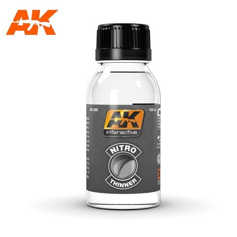 AK Interactive Nitro Thinner (For ClearColours And For Cleaning)