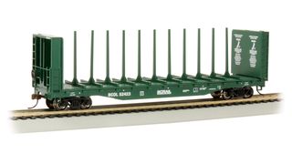 Bachmann, Centre-Beam Flatcar BC Rail HOScale No 52423