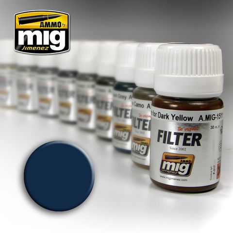 Ammo Blue For Dark Grey Filter 35ml