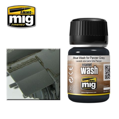 Ammo Blue Wash For Panzer Grey 35ml