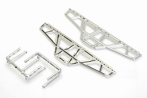 Cen Racing 275WB Chrome Chassis Plate Set