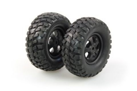 HBX Off Road Wheels Complete(Rr.)