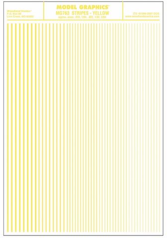 Woodland Scenics Stripes Yellow Dt