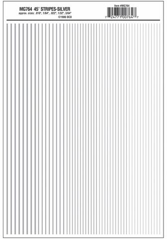 Woodland Scenics Stripes Silver Dt