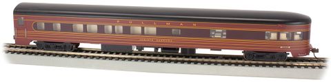 Bachmann PRR Fleet Of Modernism Smooth Side Obs. Car, Lit Int. HO