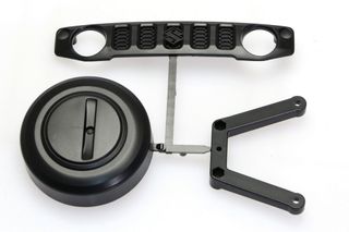 Cen Racing Front Grill and Spare Tire