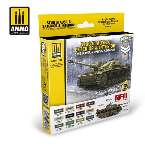 Ammo Stug III AUSF.G Exterior&Interior Set