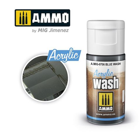 Ammo Acrylic Wash Blue