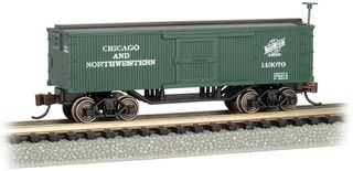 Bachmann Chicago & Nth Western #113070 Old Time Boxcar. N Scale