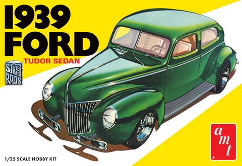 AMT 1:25 1939 Ford Sedan Street Rod Series