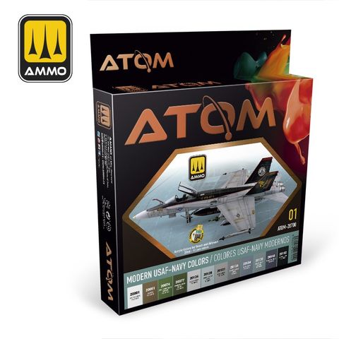 Ammo ATOM-Modern USAF-NAVY Colours