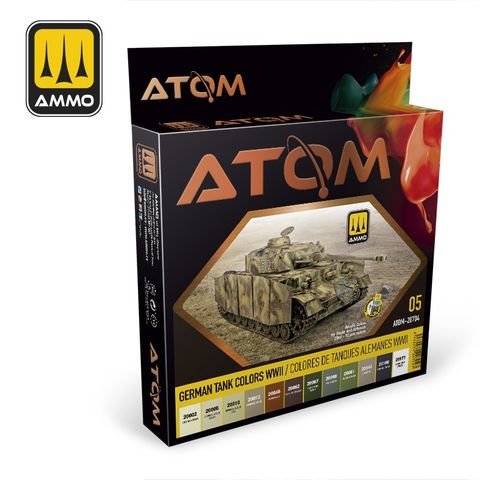 Ammo ATOM-German Tank Colours WWII