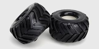 HBX Fr. Tyres (W/Sponge Inserted)