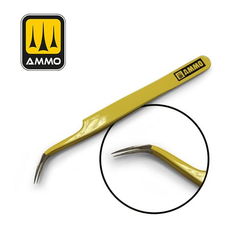 Ammo Curved Tweezers