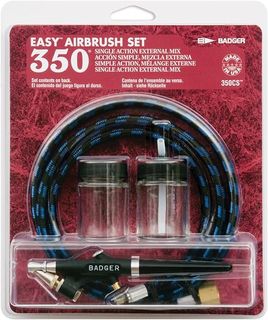 Badger 350 Easy Airbrush Single Action/External Mix Airbrush