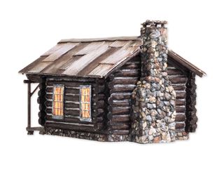 Woodland Scenics HO-Scale Cozy Cabin