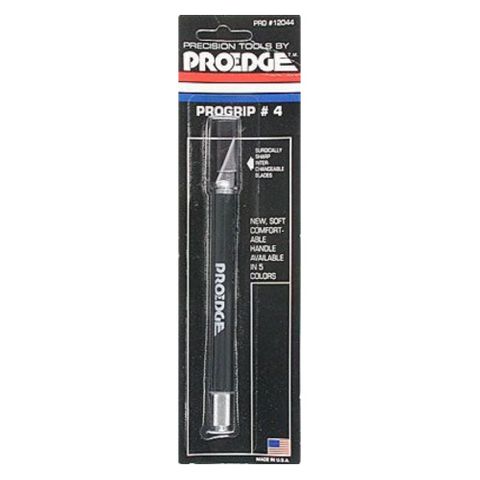 Proedge #4 Black Progrip Knife W-Cap