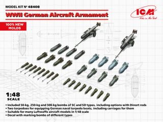 ICM 1:48 WWII German Aircraft Armament