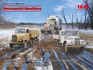 ICM 1:35 Wehrmacht Maultiers