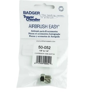 Badger 1/8 to 1/4 Compressor/Hose Adaptor