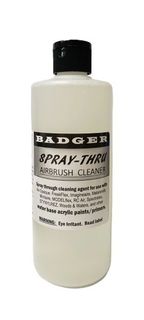 Badger 8 oz./235ml Spray-Thru Airbrush Cleaner