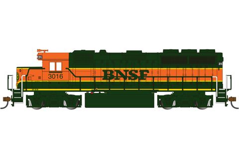 Bachmann BNSF #3016 (Heritage I)Block Lettering)