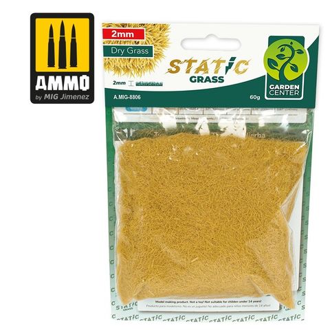 Ammo Static Grass - Dry Grass - 2mm