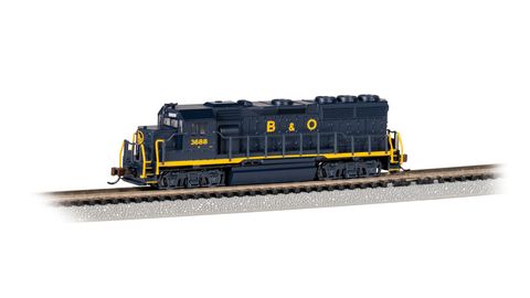 Bachmann B&O #3688 (w/ Dynamic Brakes)hbred) w/ Dynamic Brakes