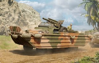 I Love Kit 1:35 GMC DUKW-353 w/105mm Howitzer