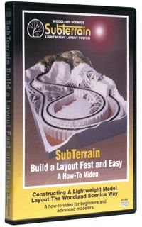 Woodland Scenics Subterrain Video Dvd *