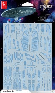 Polar Lights 1:1400 Star Trek Next Gen USS Enterprise NCC 1701 D