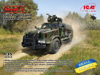 ICM 1:35 Kozak 2 State Border Guard Service