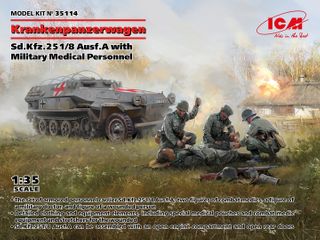 ICM 1:35 Sd.Kfz.251/8 Ausf.A