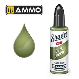 Ammo Matt Shader Dark Green 10ml