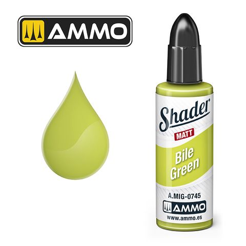 Ammo Matt Shader Bile Green 10ml