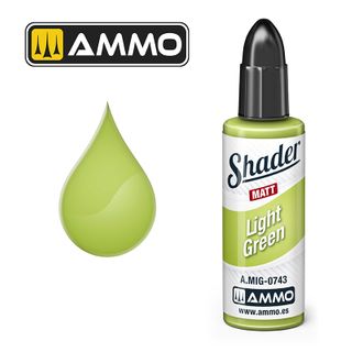 Ammo Matt Shader Light Green 10ml