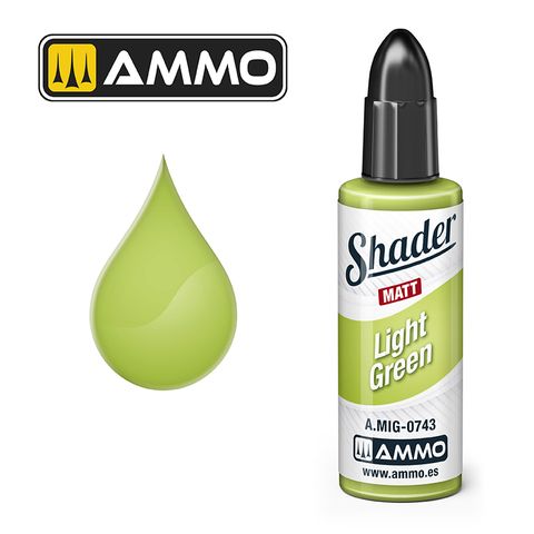 Ammo Matt Shader Light Green 10ml