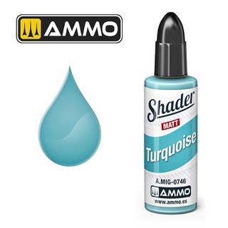 Ammo Matt Shader Turquoise 10ml